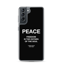 Freedom is the oxygen of the soul Samsung® Phone Case