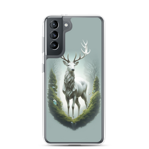 Green White Deer Samsung Case