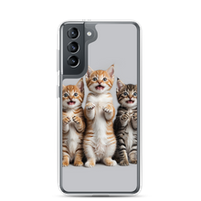 Funny Tripple Cats Samsung Case