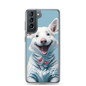 Cute Dog Be Yourself Samsung Case