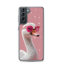 Cute Pink Swan Samsung Case