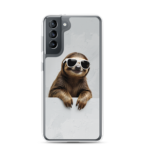 Cool Smiling Sloth Samsung Case