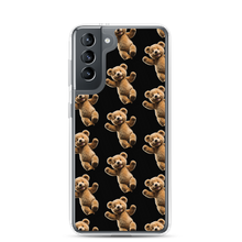 Happy Teddy Bear Pattern Samsung Case