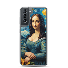 Monalisa Painting in Van Gogh Style Samsung Case