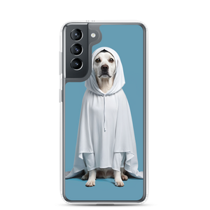 Dog in Ghost Costume Samsung Case