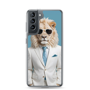 Funky White Lion Samsung Case