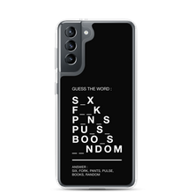 Guess The Word (Funny) Samsung Case