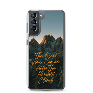 The Best View Comes Samsung Case