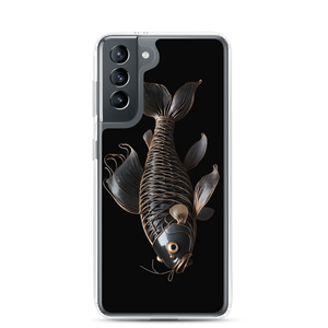 Minimalism Copperplate Art Fish Samsung Case