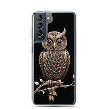 Owl Copper Art Samsung Case