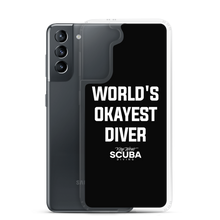 World's Okayest Diver Clear Case for Samsung®