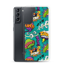 Comic Text Pattern Samsung Case