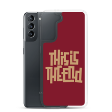 THIS IS THE END? Burgundy Samsung Phone Case