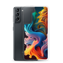 Colorful Swirl Background Samsung® Phone Case