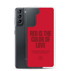 Red is the color of love Samsung® Phone Case