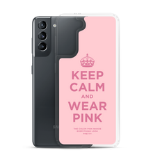 Keep Calm and Wear Pink Samsung® Phone Case