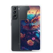 Colorful Owl Art Samsung® Phone Case