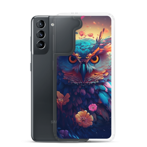 Colorful Owl Art Samsung® Phone Case