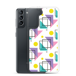 Memphis Colorful Pattern 02 Samsung® Phone Case