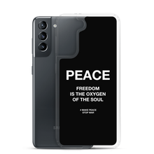 Freedom is the oxygen of the soul Samsung® Phone Case