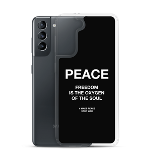 Freedom is the oxygen of the soul Samsung® Phone Case