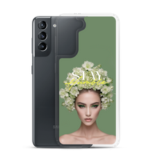 Stay Humble Female Flower Art Samsung® Phone Case