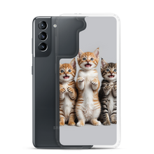 Funny Tripple Cats Samsung Case