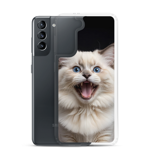 Angry Ragdoll Kitten Samsung Case