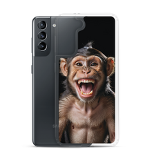 Happy Monkey Black Samsung Case