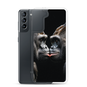 Gorilla Kissing Samsung Case