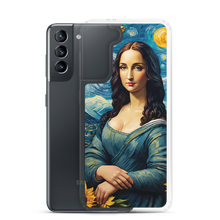 Monalisa Painting in Van Gogh Style Samsung Case