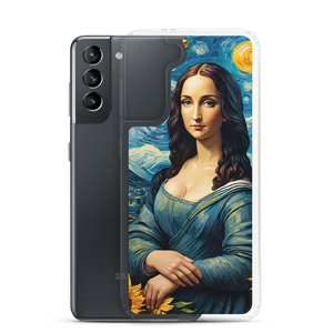 Monalisa Painting in Van Gogh Style Samsung Case