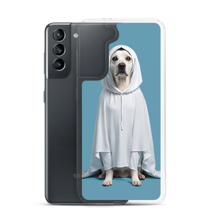 Dog in Ghost Costume Samsung Case