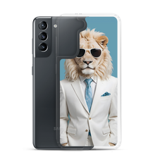 Funky White Lion Samsung Case