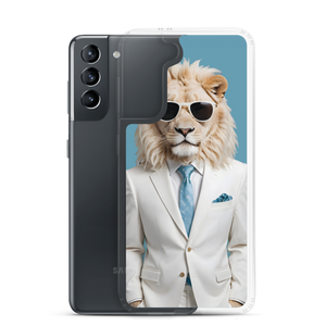 Funky White Lion Samsung Case