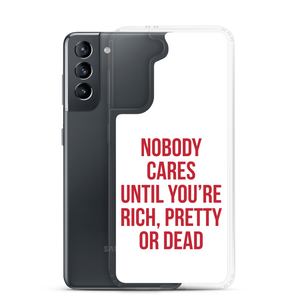 Nobody Cares (Funny) Samsung Case