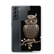 Owl Copper Art Samsung Case