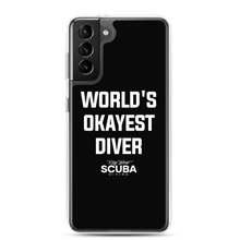 World's Okayest Diver Clear Case for Samsung®