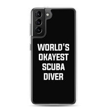 World's Okayest Scuba Diver Clear Case for Samsung®