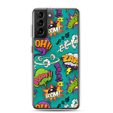 Comic Text Pattern Samsung Case