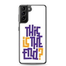 IS/THIS IS THE END? Purple Yellow Samsung Phone Case