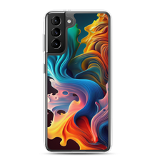 Colorful Swirl Background Samsung® Phone Case