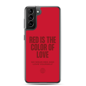 Red is the color of love Samsung® Phone Case