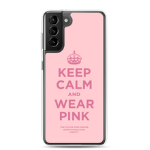 Keep Calm and Wear Pink Samsung® Phone Case