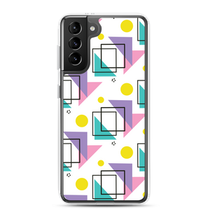 Memphis Colorful Pattern 02 Samsung® Phone Case