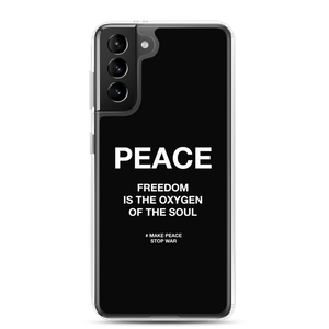 Freedom is the oxygen of the soul Samsung® Phone Case