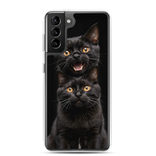 Two Black Cats Follows Samsung Case