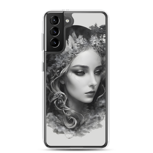 Grayscale Gaia Samsung Case