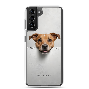 Smile Dog Peep Samsung Case