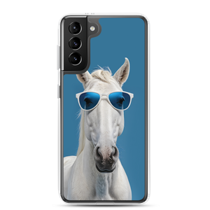 Cool Blue Horse Samsung Case